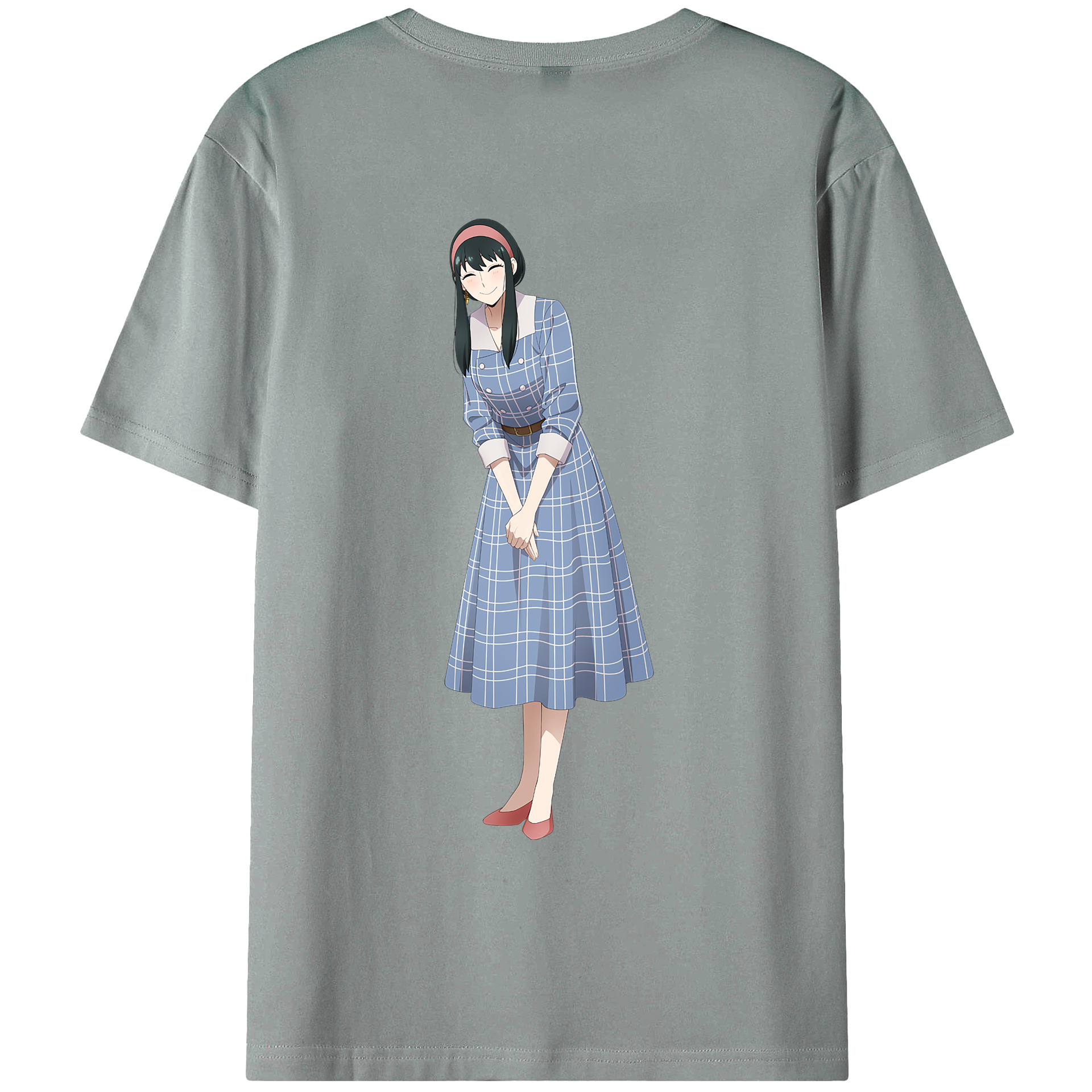 （画像用） SPY×FAMILY间谍家家酒 綿100％ メンズ半袖Tシャツ（バックプリント） 通気性